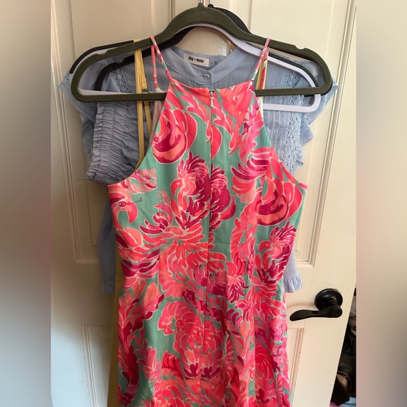 Lilly Pulitzer Blue and Pink Dress - Picture 3 of 3